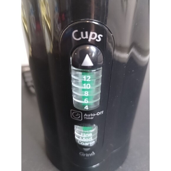 Mr. Coffee Electric Programable Coffee Grinder IDS77 4 - 12 Cups - Picture 6 of 6
